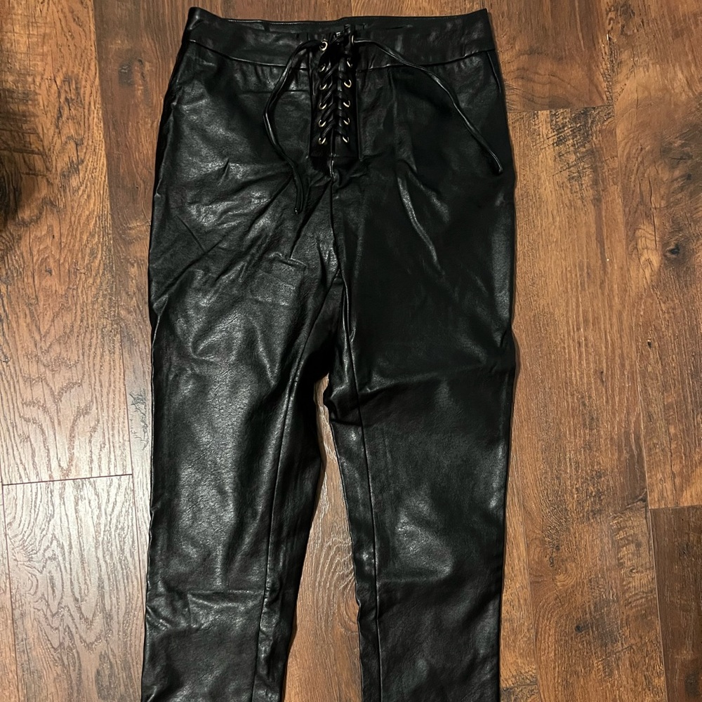 Leather pants